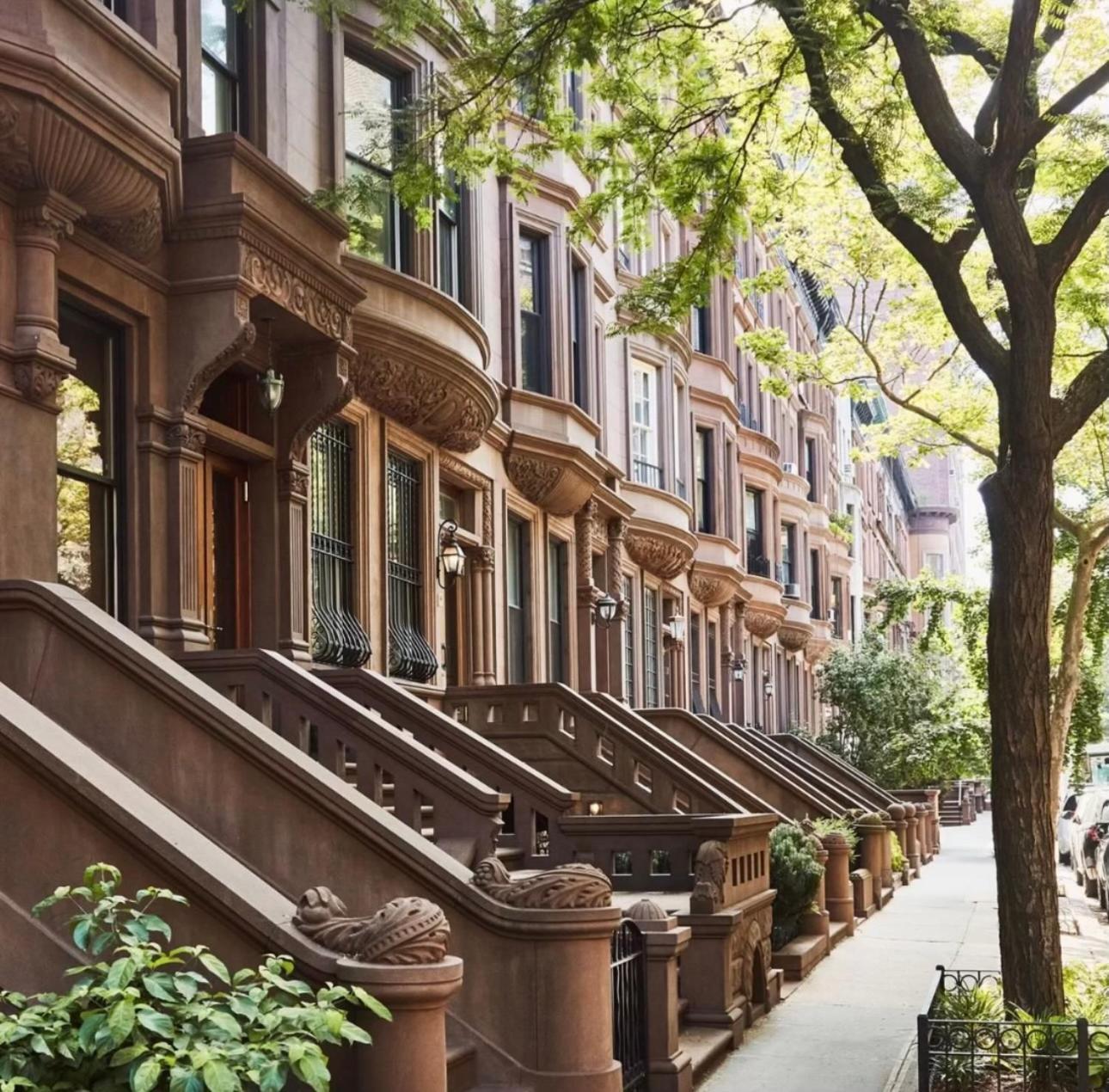 ニューヨークCozy Townhouse In Harlemアパートメント エクステリア 写真